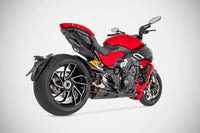 zard exhaust predator full system kit ducati diavel v4 2023 2024