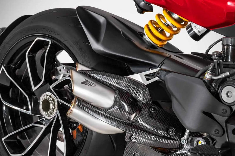 zard exhaust predator full system kit ducati diavel v4 2023 2024
