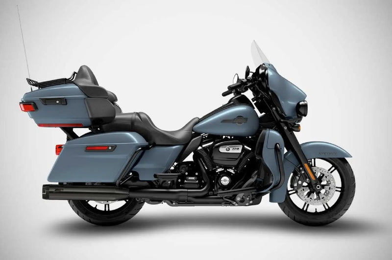 zard exhaust racing slip on harley davidson grand american touring cvo