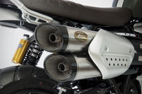 zard exhaust racing slip on triumph scrambler 1200 2024