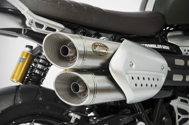 zard exhaust racing slip on triumph scrambler 1200 2024