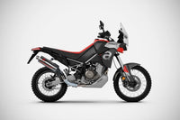 zard exhaust sabbia slip on aprilia tuareg 660 euro 5 version
