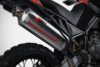 zard exhaust sabbia slip on aprilia tuareg 660