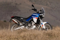 zard exhaust sabbia slip on aprilia tuareg 660