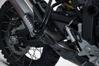 zard exhaust sabbia stainless slip on ducati desert x