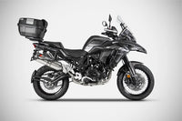 zard exhaust slip on benelli trk 502x