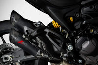 zard exhaust slip on black ducati monster 937 2021