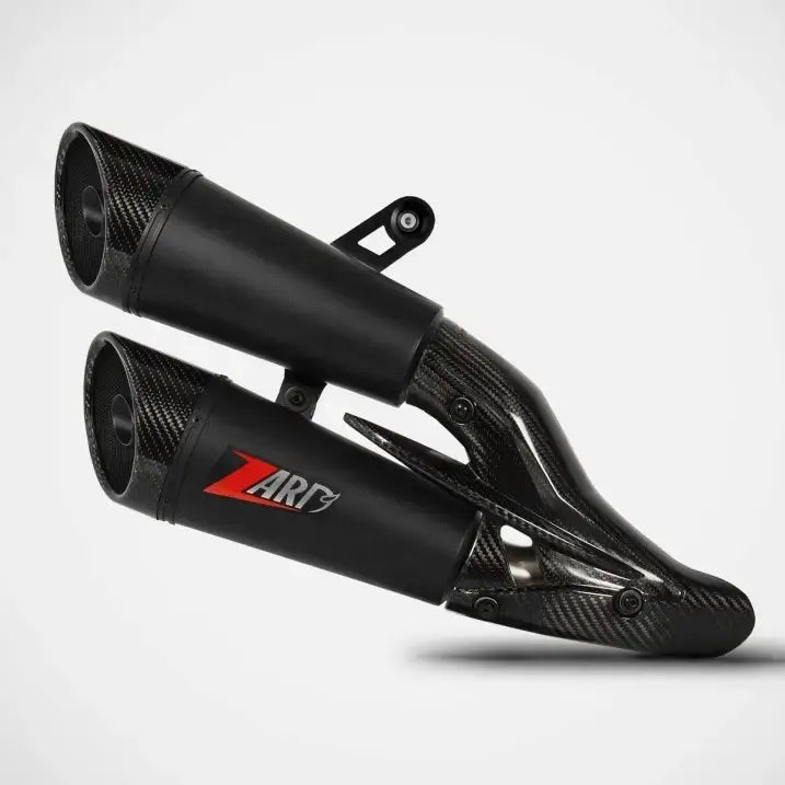 zard exhaust slip on black ducati monster 937 2021