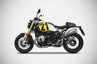 zard exhaust slip on bmw r ninet pure urban gs limited edition high mount