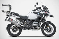 zard exhaust slip on bmw r1200gs 2013 2018