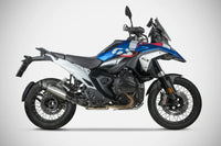 zard exhaust slip on bmw r1300gs 2024 titanium