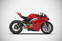 zard exhaust slip on compensed ducati panigale v4 v4s 2019