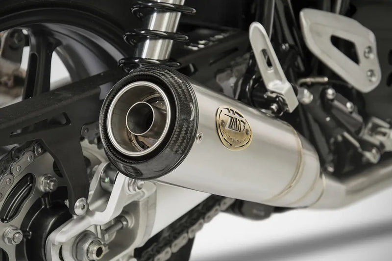 zard exhaust slip on conical triumph speed twin 2018