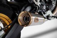 zard exhaust slip on ducati desert sled 2022