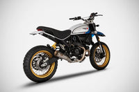 zard exhaust slip on ducati desert sled 2022