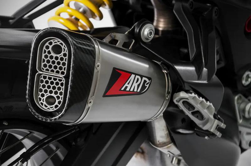 zard exhaust slip on ducati multistrada 950