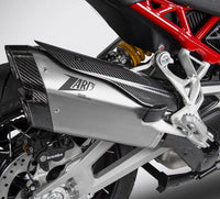 zard exhaust slip on ducati multistrada v4 s 2021 titanium