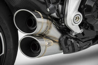 zard exhaust slip on ducati xdiavel