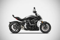 zard exhaust slip on ducati xdiavel