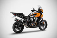 zard exhaust slip on harley davidson pan america stainless steel