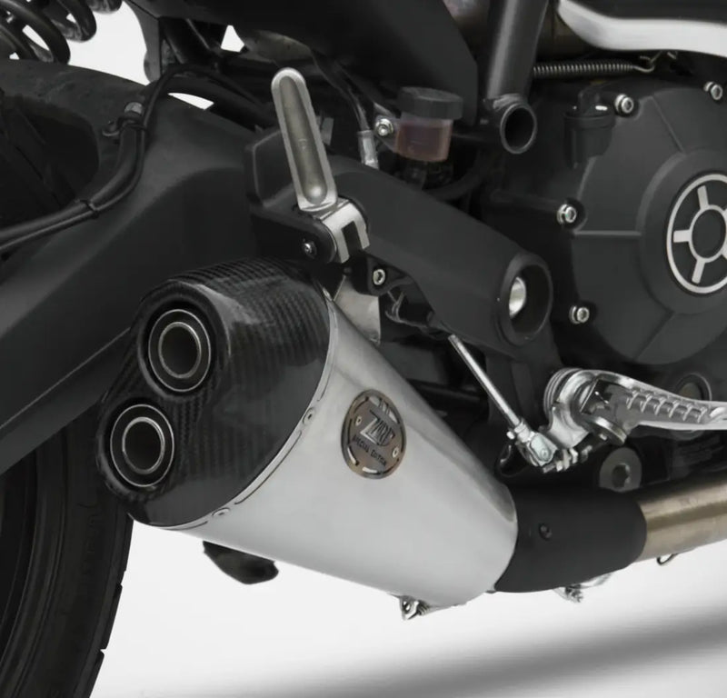 zard exhaust slip on ducati scrambler 800 2015 2022