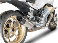 zard exhaust slip on moto guzzi v100 mandello 2023 titanium