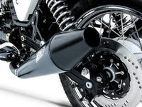 zard exhaust slip on moto guzzi v7 cafe racer classic 2009 2012