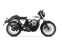 zard exhaust slip on moto guzzi v7 cafe racer classic 2009 2012