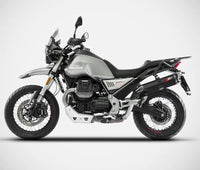 zard exhaust slip on moto guzzi v85tt