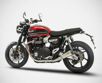 zard exhaust slip on sp triumph speed twin 2018