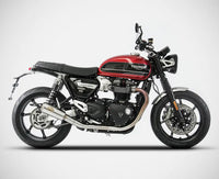 zard exhaust slip on sp triumph speed twin 2018