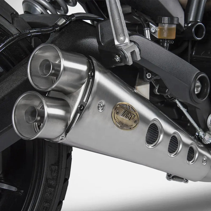 zard exhaust slip on special ducati scrambler 800 2022