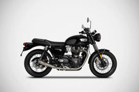 zard exhaust slip on triumph bonneville t120 2021