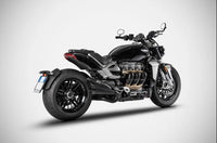 zard exhaust slip on triumph rocket 3 2020