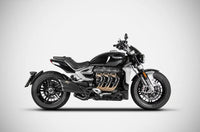 zard exhaust slip on triumph rocket 3 2020