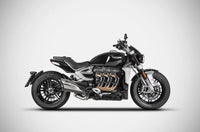 zard exhaust slip on triumph rocket 3 2020