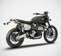 zard exhaust slip on triumph scrambler 1200