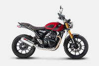 zard exhaust slip on triumph speed 400 scrambler 400 2024 stainless steel