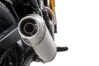 zard exhaust slip on triumph speed 400 scrambler 400 2024 stainless steel
