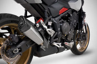zard exhaust slip on triumph trident 800 2026