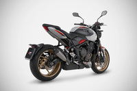 zard exhaust slip on triumph trident 800 2026