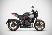 zard exhaust slip on triumph trident 800 2026