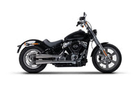 zard exhaust slip on w avio end caps harley davidson softail m8 models 2016