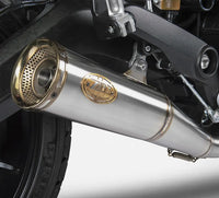 zard exhaust slip on zuma ducati scrambler 800 2022
