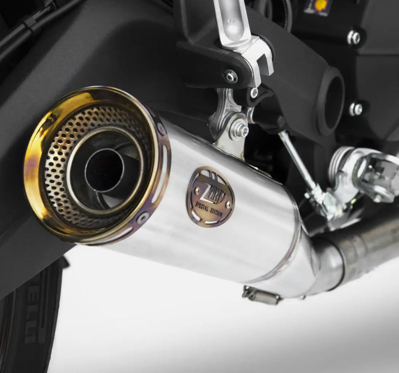 zard exhaust zuma slip on ducati monster 797 2017 2019
